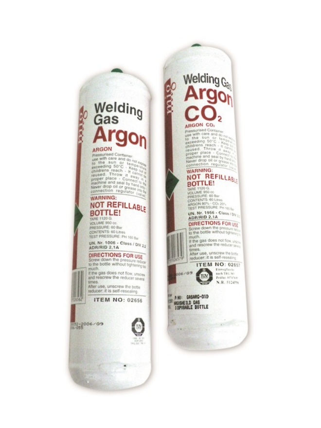 Picture of Disposable Argon Gas Bottles