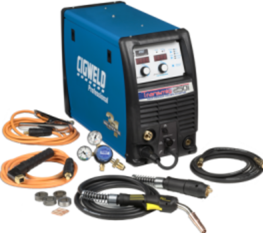 Picture of Cigweld Transmig 250i Multi Process Inverter Welder