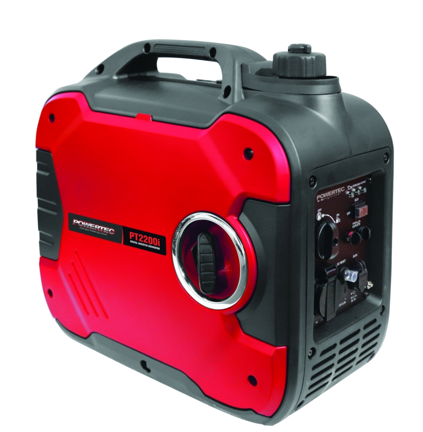 Picture of Powertec PT2200I 2000W/2.5kVA Silenced Inverter Generator 