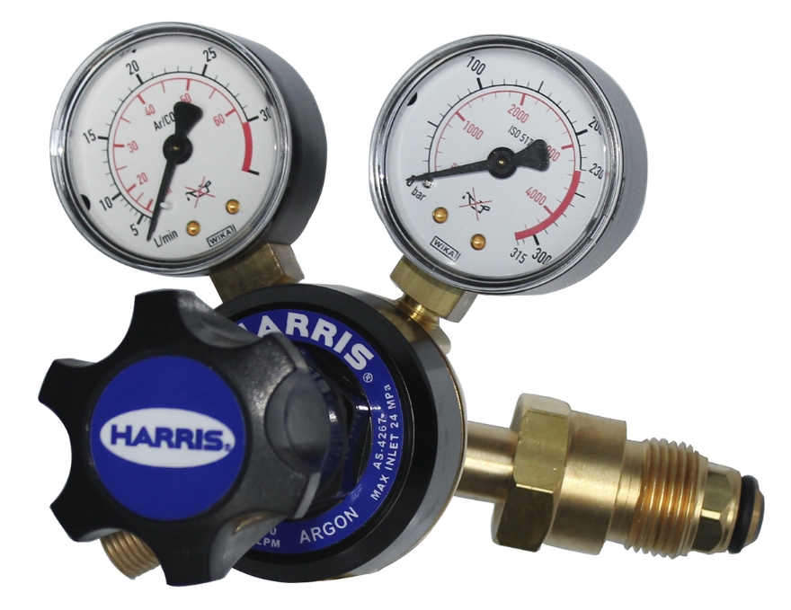 Harris 730 Twin Gauge Regulators