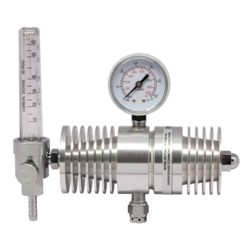 Promax Finned Flowmeter CO2 Regulator