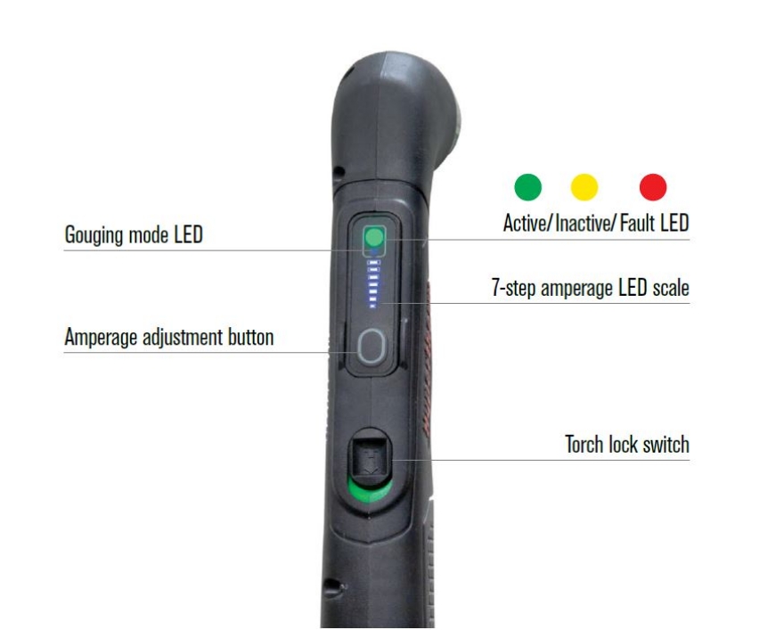 Hypertherm SmartSYNC 75 Degree 7.6M Handheld Torch