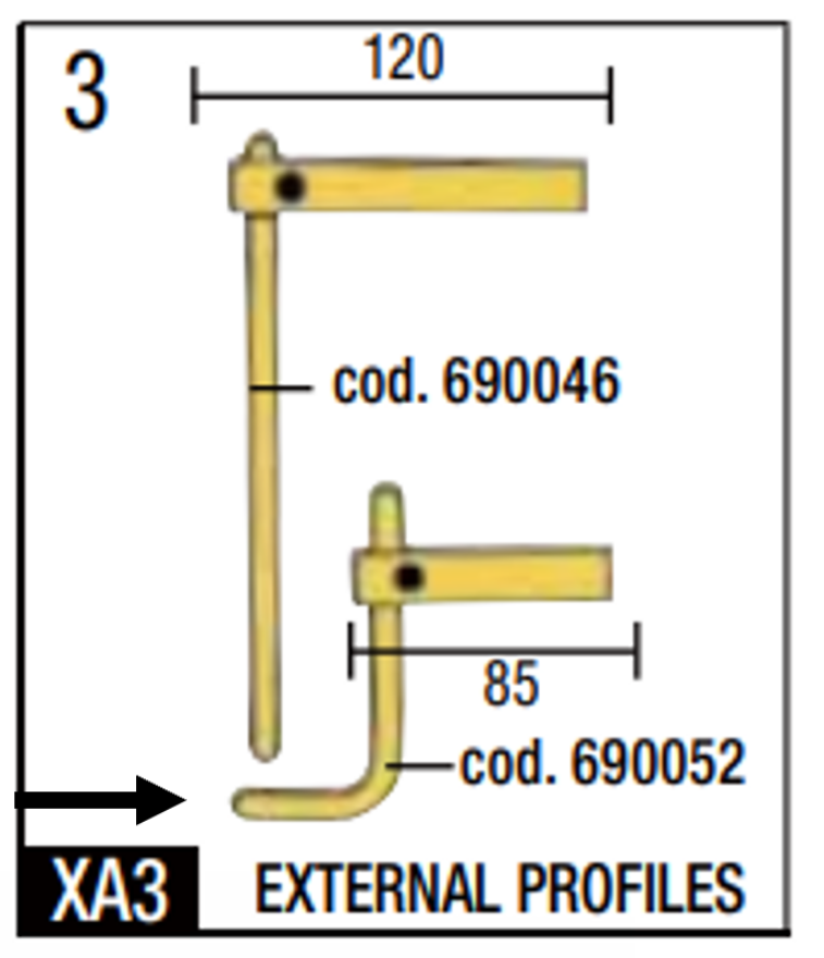 Telwin 690052 Spot Welding Electrode Bent D12mm