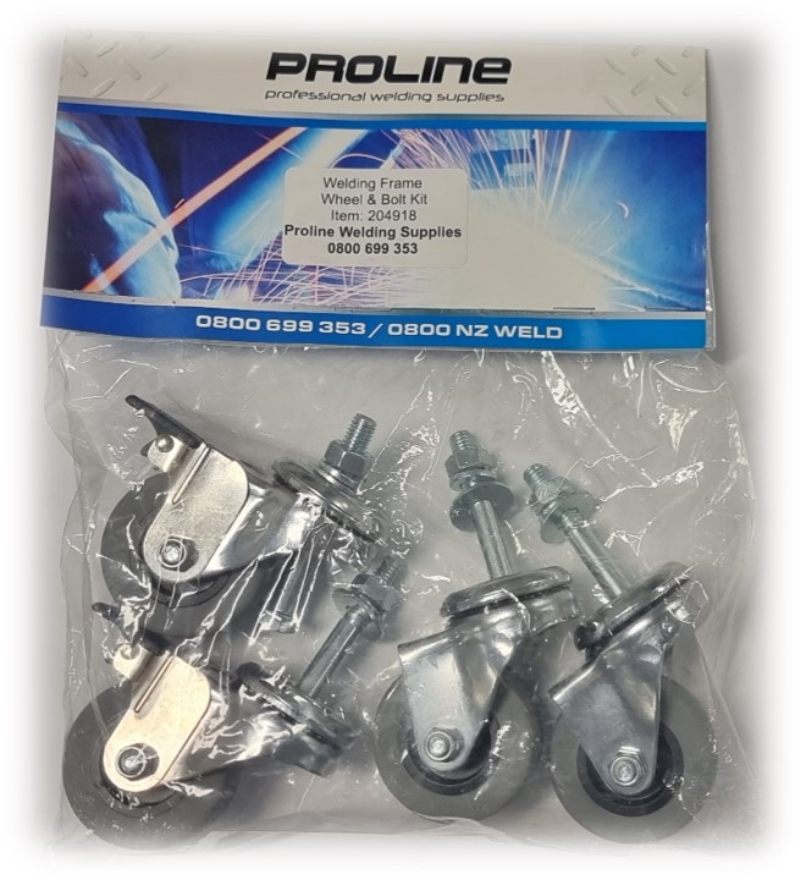 Promax Welding Screen Frame Wheel & Bolt Kit