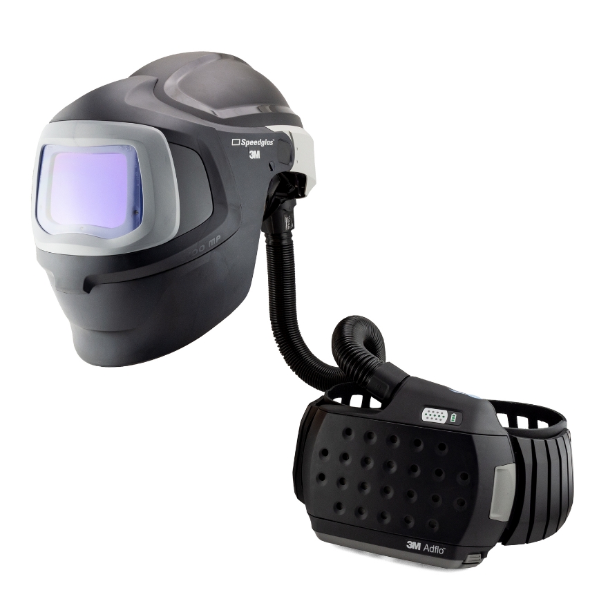 Speedglas 9100XXi MP Flip-Up Adflo PAPR Auto Darkening Welding Helmet