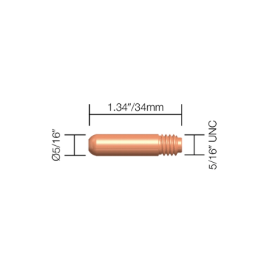 Tregaskiss Style 400A Long Life Mig Tips