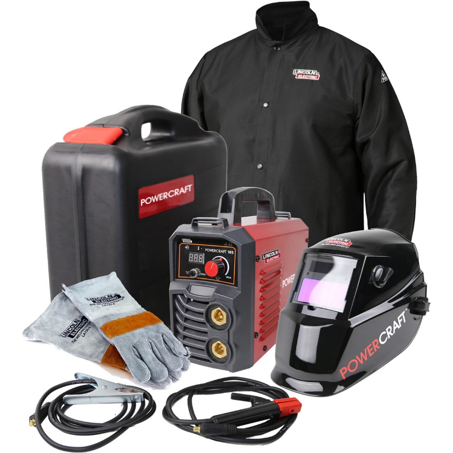 Lincoln PowerCraft 185 Inverter Arc Welder Package