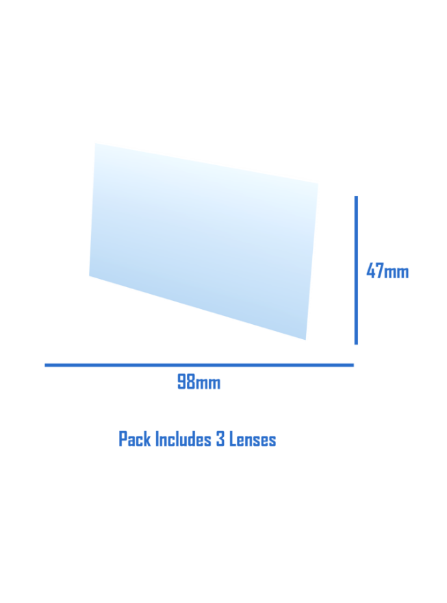 Strata Inside Lens 98x47mm 3Pk