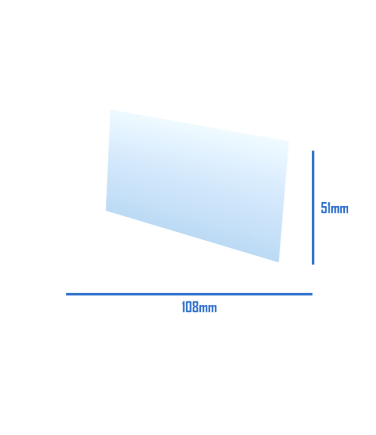 Promax Inside Polycarbonate Lens 108x51mm 