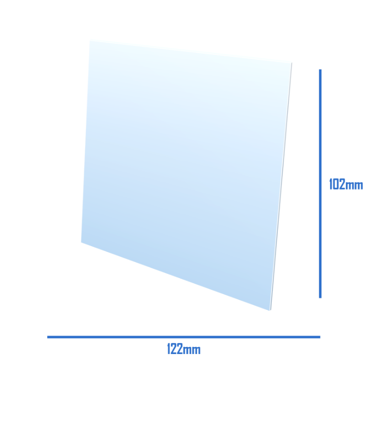 Promax Outside Lens 122x102mm