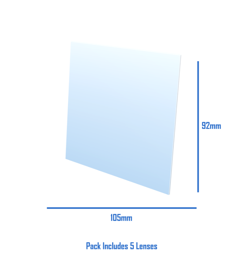 Strata Inside Lens 105x92mm 5Pk