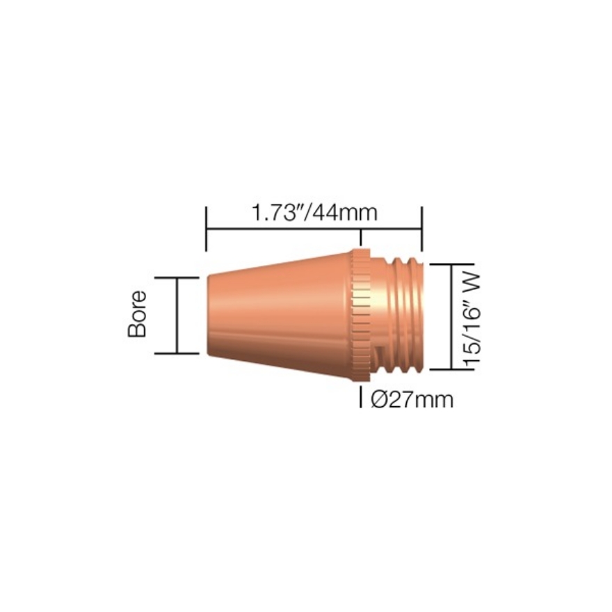 Tweco Style TW4 M24 Nozzles