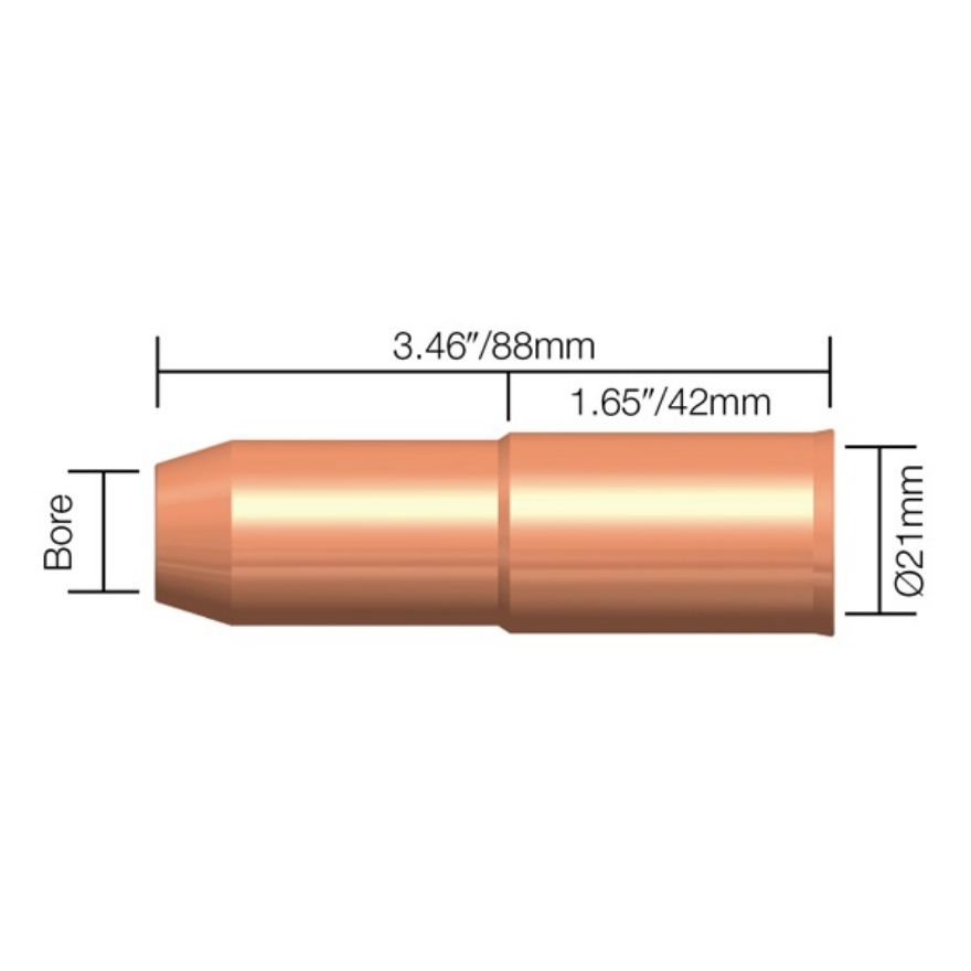 Tweco Style TW4 M24 Nozzles