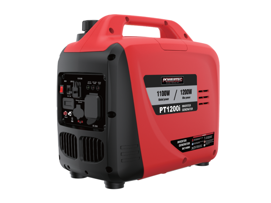 Powertec PT1200i Silenced Inverter Generator