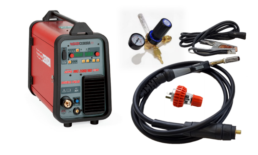 Cebora 2060/MD Double Pulse Sound Mig Welder