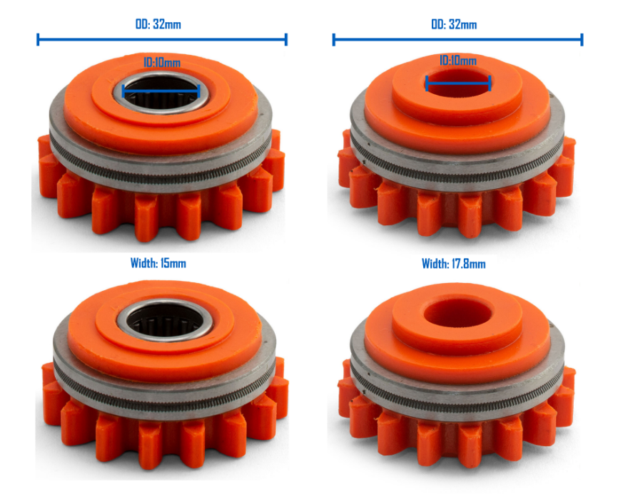 Kemppi Drive Roller Sets OD32 ID10 W15