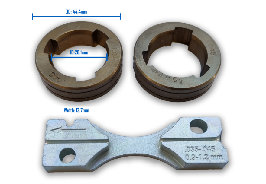 Lincoln Style Drive Roller Sets OD44 ID28 W13