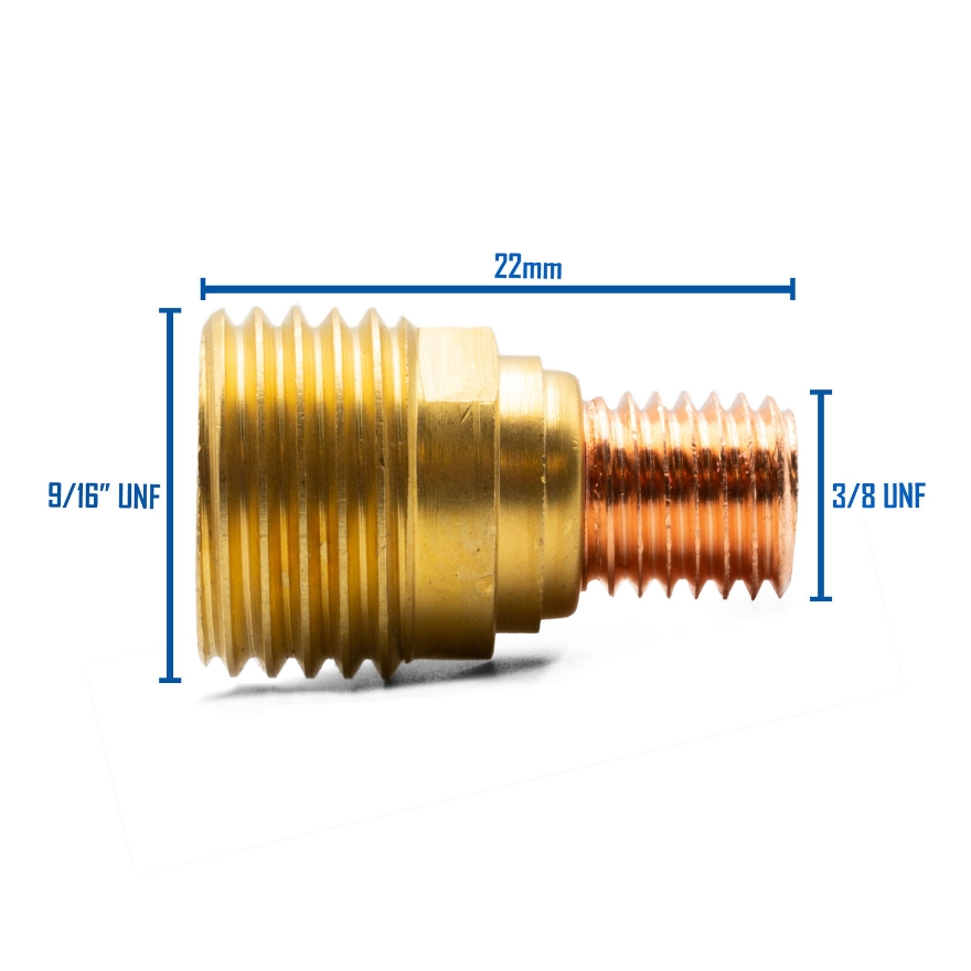 Strata WP9/WP20 Tig Torch Gas Lens Collet Bodies