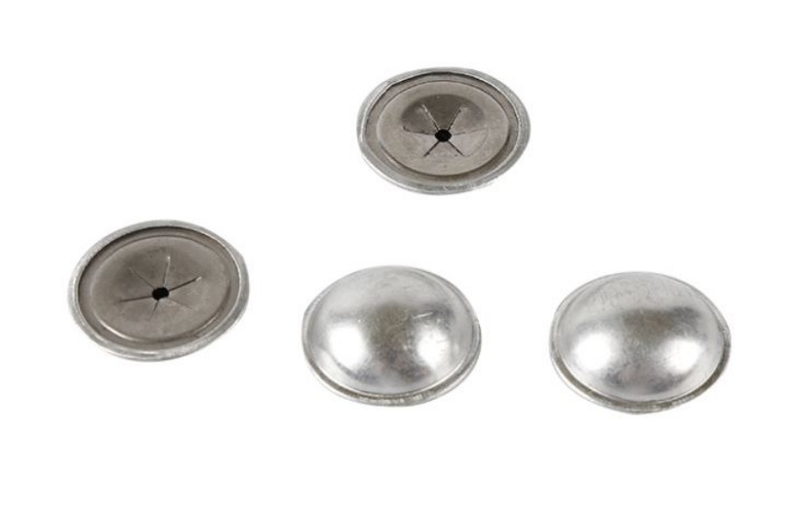 Promax Aluminium Capacitor Discharge Dome Clips 1000Pk