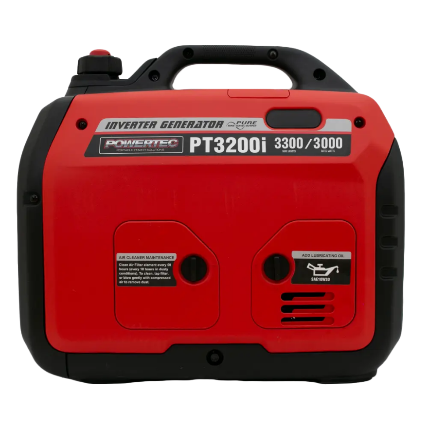 Powertec PT3200i Silenced Inverter Generator