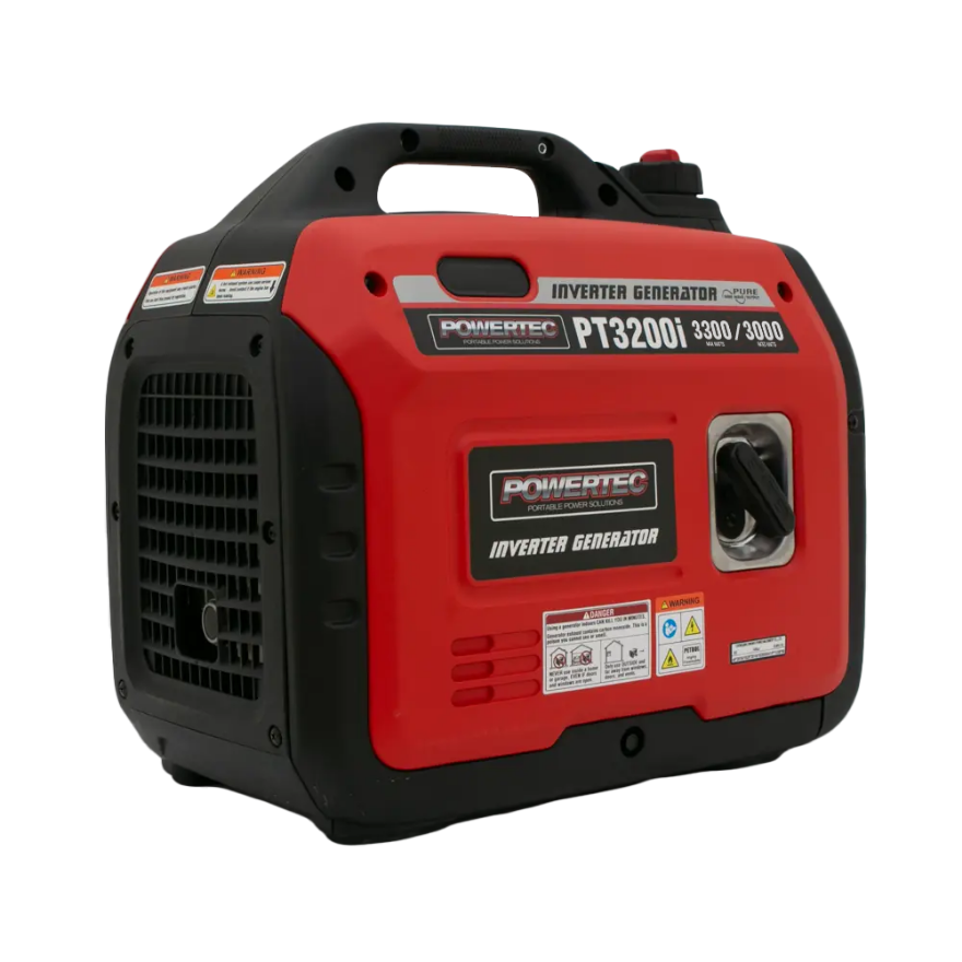 Powertec PT3200i Silenced Inverter Generator