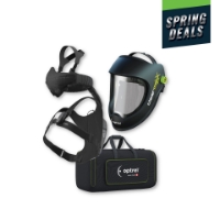 Optrel Clearmaxx Grinding Helmet & Swiss Air Kit