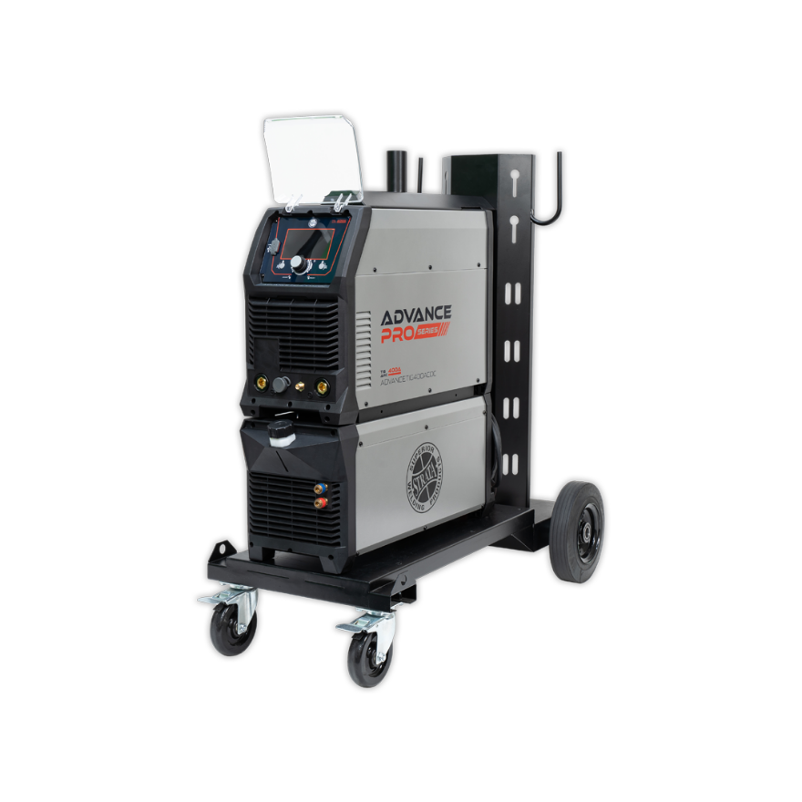 Strata AdvanceTig400ACDC 400A Three Phase TIG/ARC Water Cooled Trolley Package