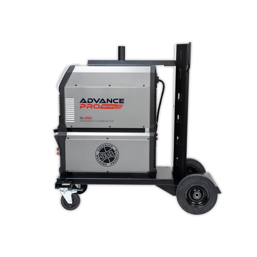 Strata AdvanceTig400ACDC 400A Three Phase TIG/ARC Water Cooled Trolley Package