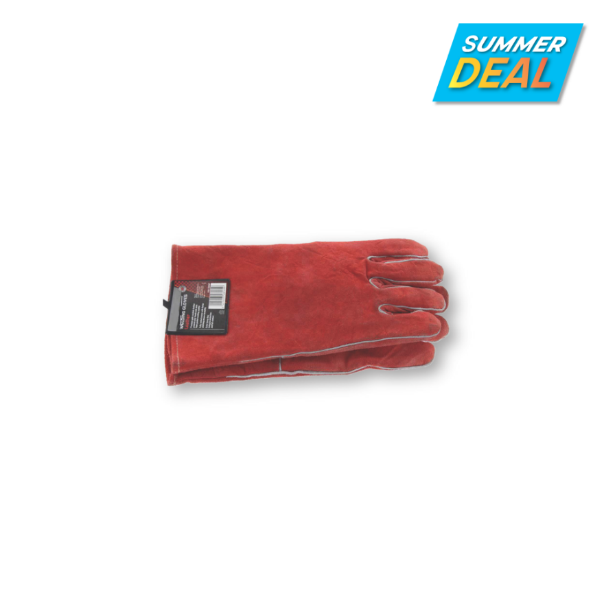 Weltech Red Welding Gloves