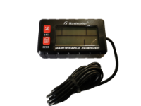 Promax Hour Meter - Wired MDSP - Multi-Display Tach Hour Meter - Multifunctional with Backlight LCD and Replaceable Battery