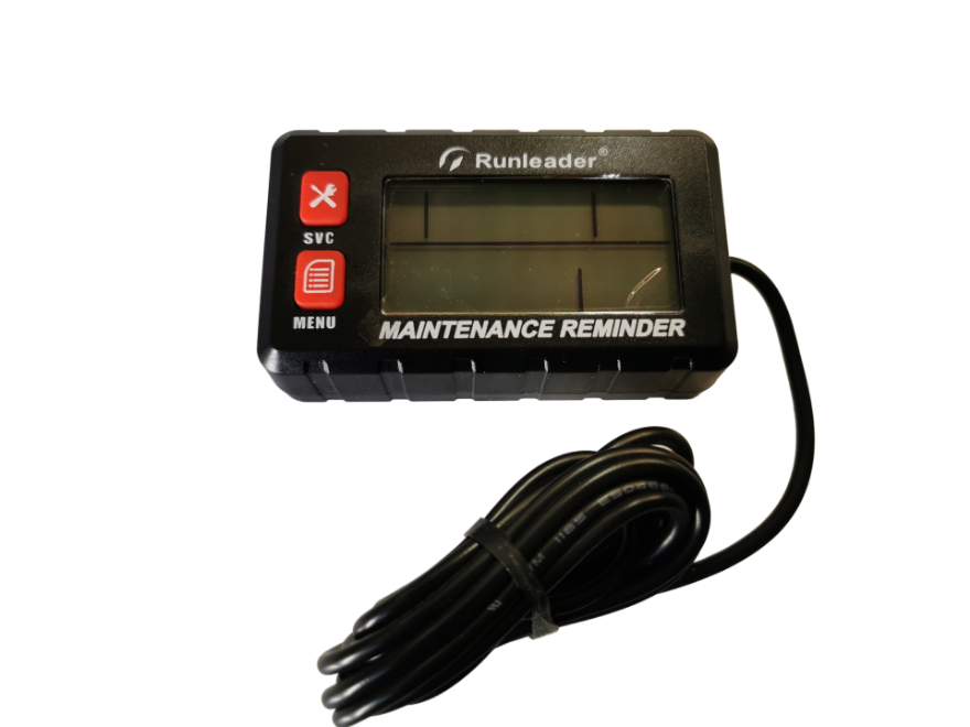 Promax Hour Meter - Wired MDSP - Multi-Display Tach Hour Meter - Multifunctional with Backlight LCD and Replaceable Battery